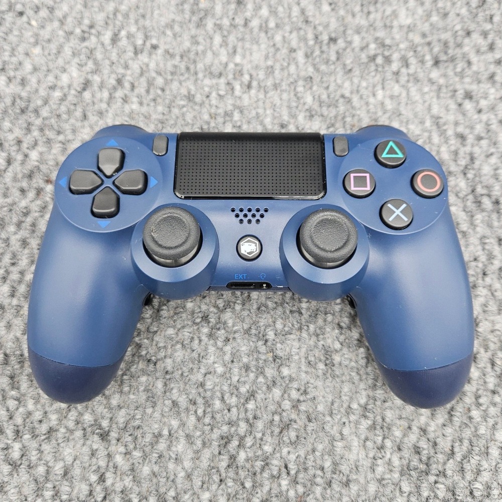 Sony PS4 Battle Beaver Blue DualShock 4 Wireless Controller Remote (Untested)